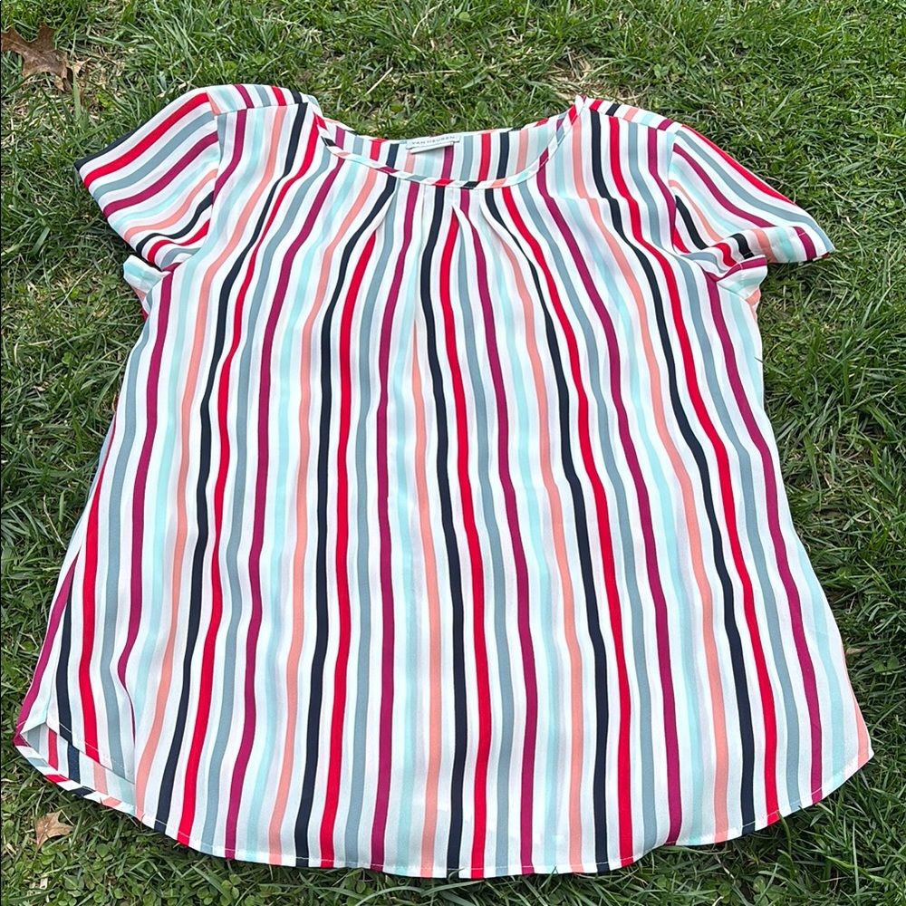 Van Heusen Striped Multicolor Women's Top